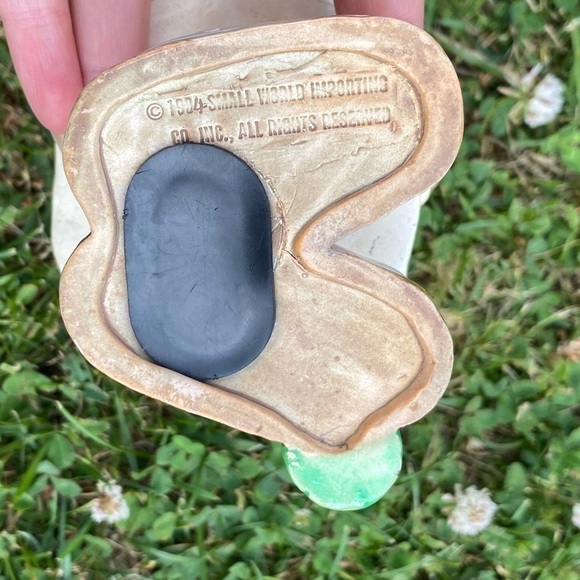 vintage Sesame Street Big Bird Bank Tennis 1984 Small World Importing - Picture 2 of 4